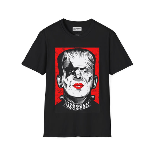 Kiss Frankenstein Unisex Softstyle T-Shirt - IGZ Clothing 