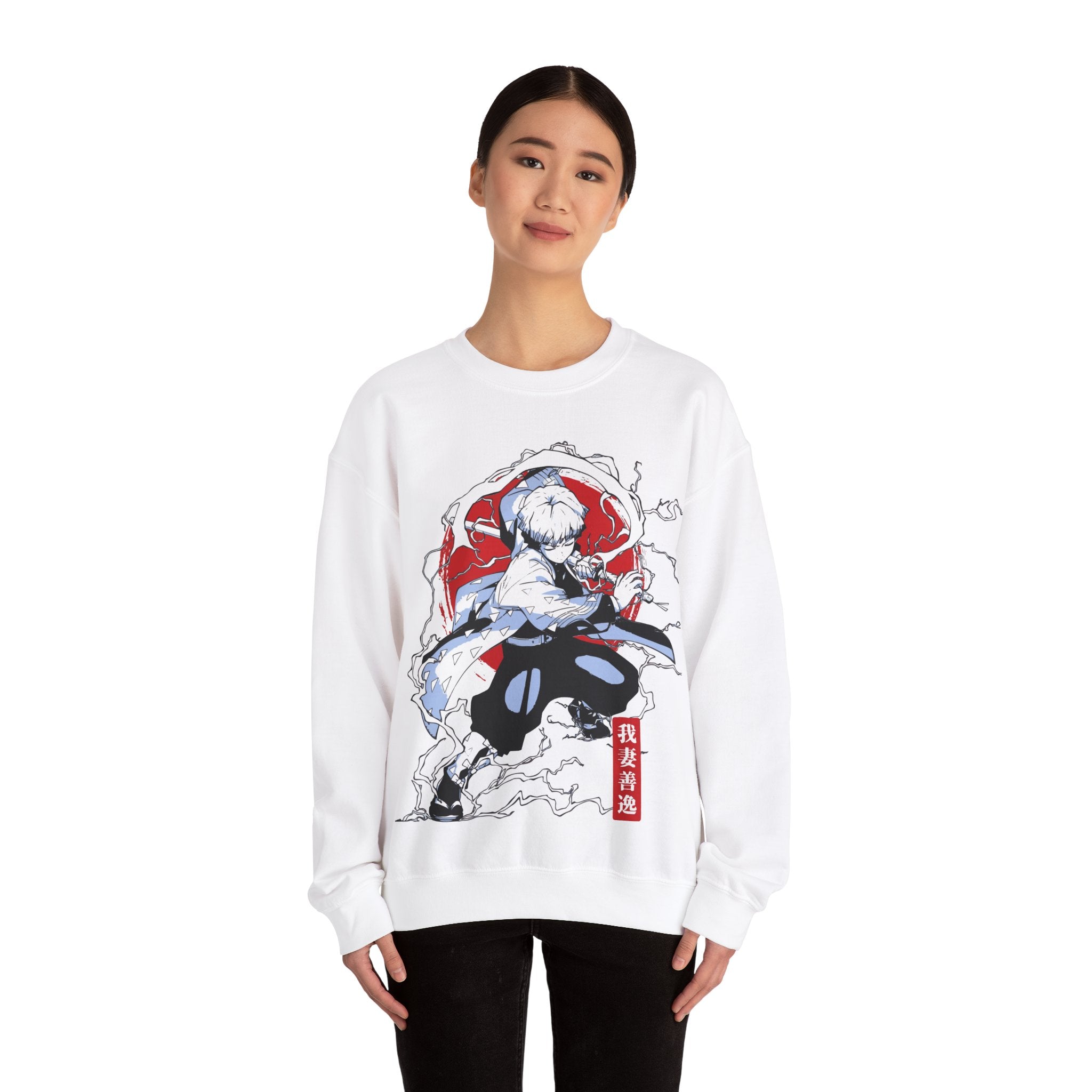 Zenitsu Unisex Heavy Blend™ Crewneck Sweatshirt