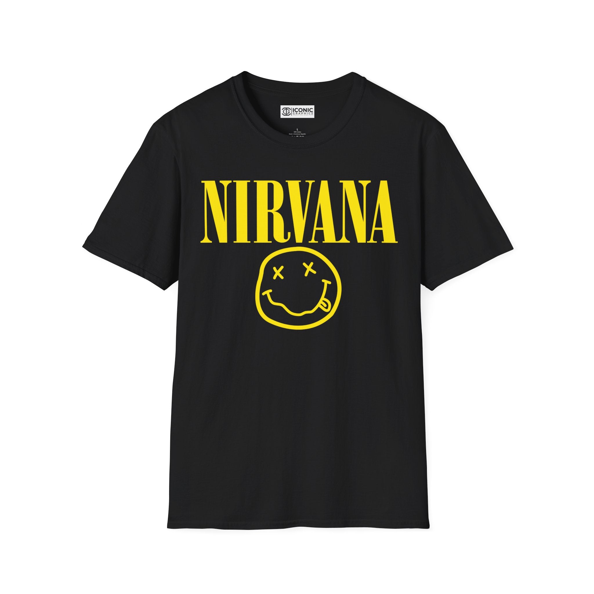 Nirvana Unisex Softstyle T-Shirt - IGZ Clothing 