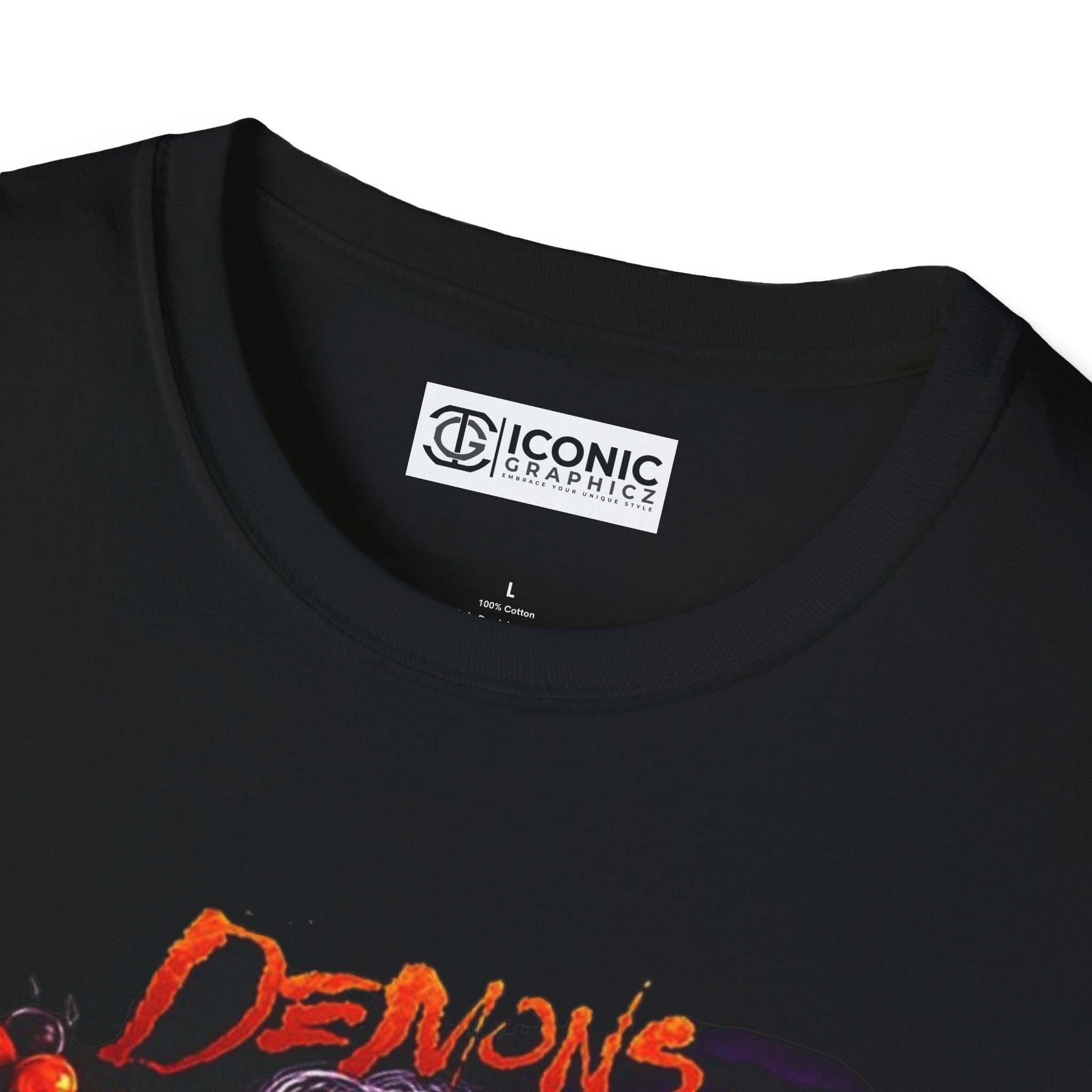 Night of the Demons Unisex Softstyle T-Shirt - IGZ Clothing 