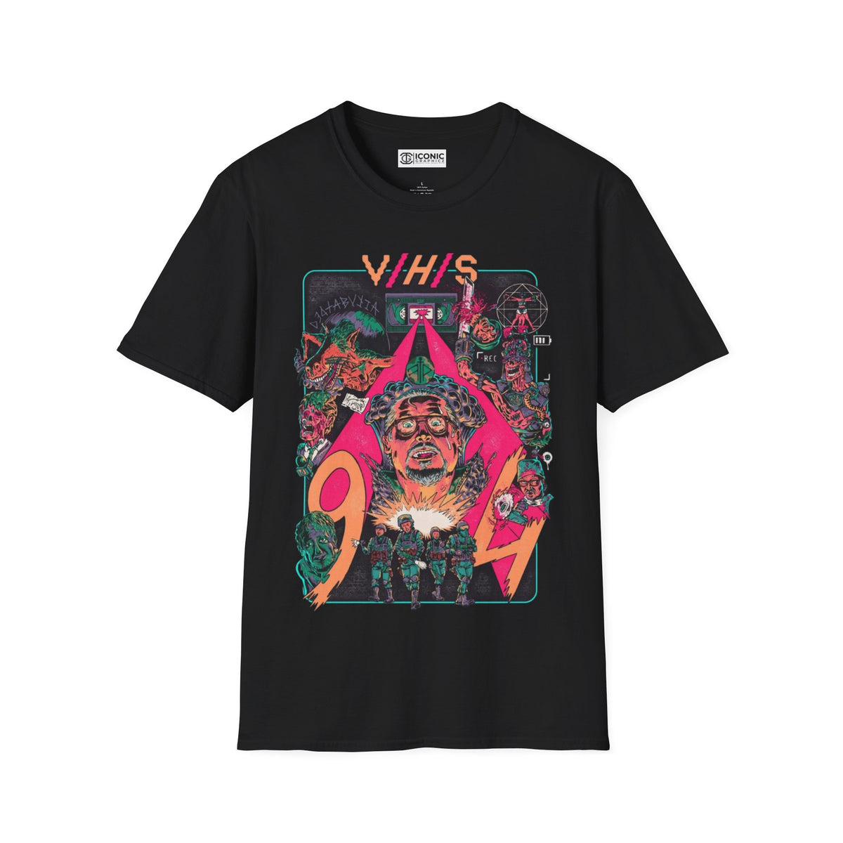 VHS Unisex Softstyle T-Shirt - IGZ Clothing 