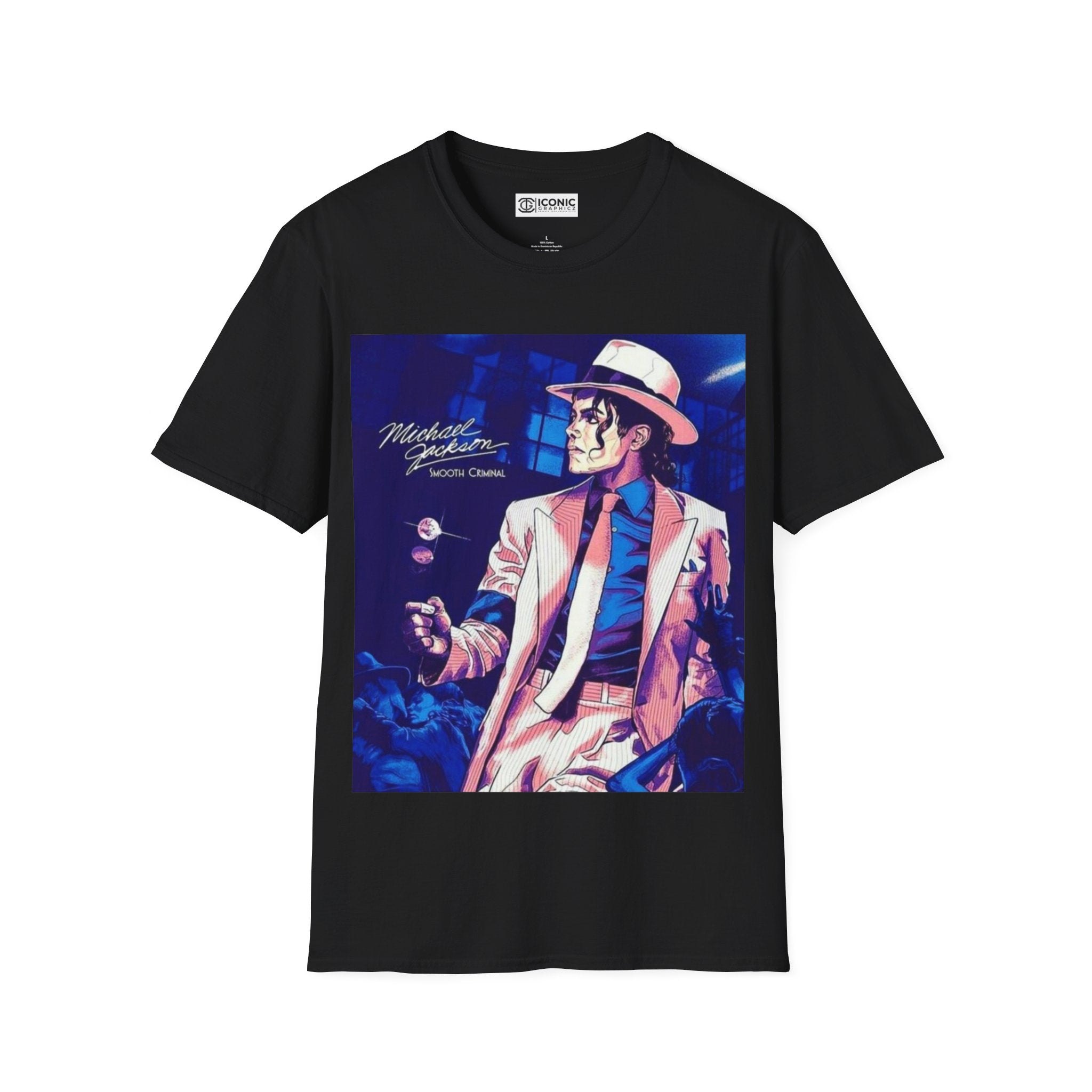 Micheal Jackson Unisex Softstyle T-Shirt - IGZ Clothing 