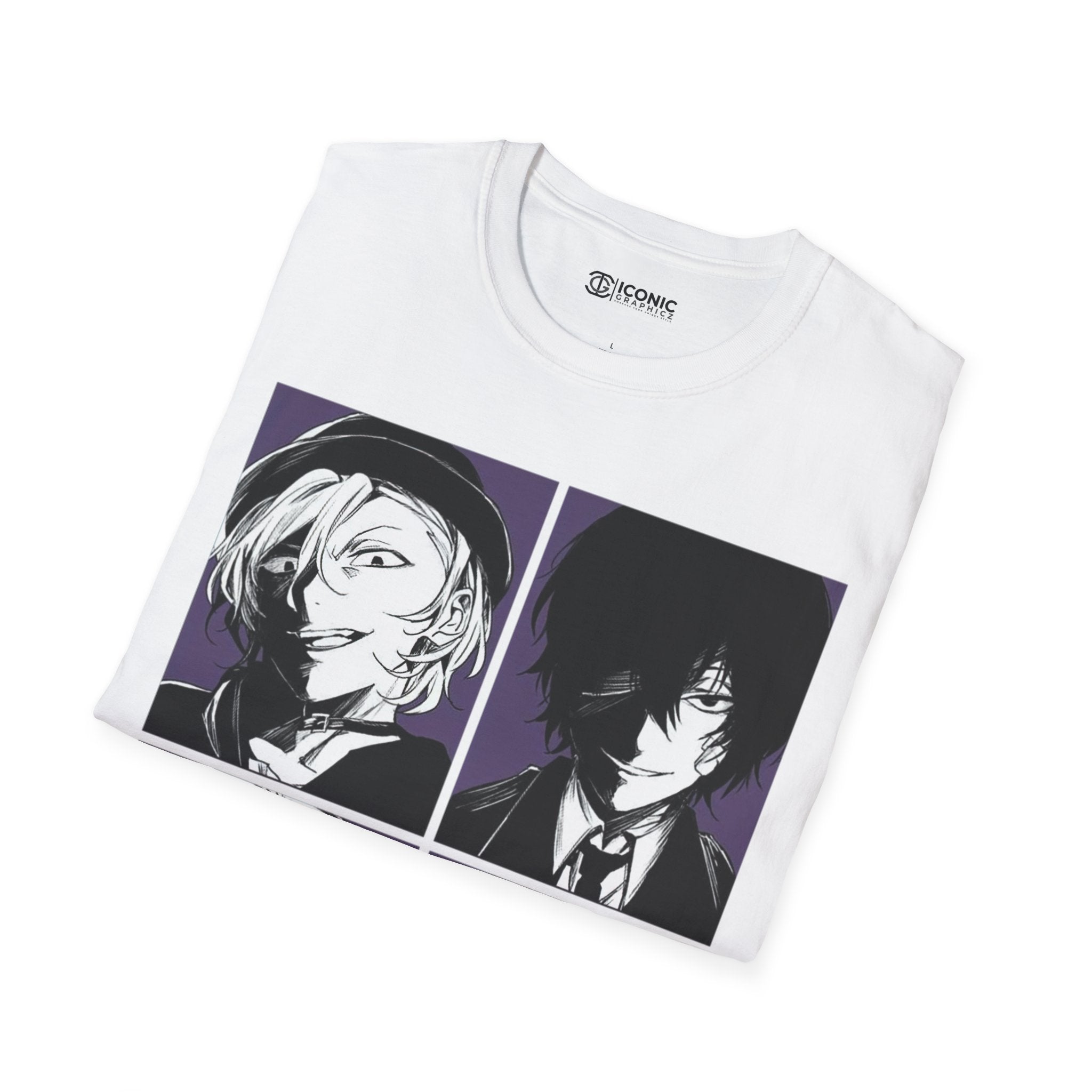 Atsushi and Akutagawa Bungo stray dogs T-Shirt