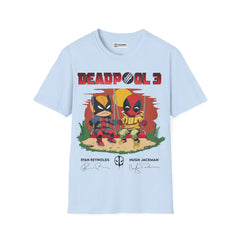 Deadpool and Wolverine Unisex Softstyle T-Shirt - IGZ Clothing 