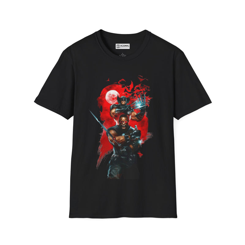 Blade & Wolverine Unisex Softstyle T-Shirt - IGZ Clothing 