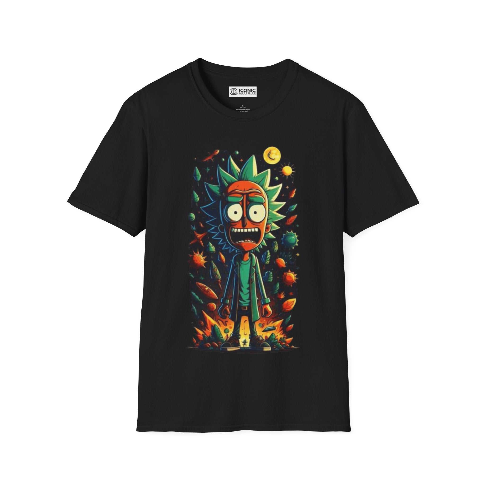 Rick and Morty Unisex Softstyle T-Shirt - IGZ Clothing 