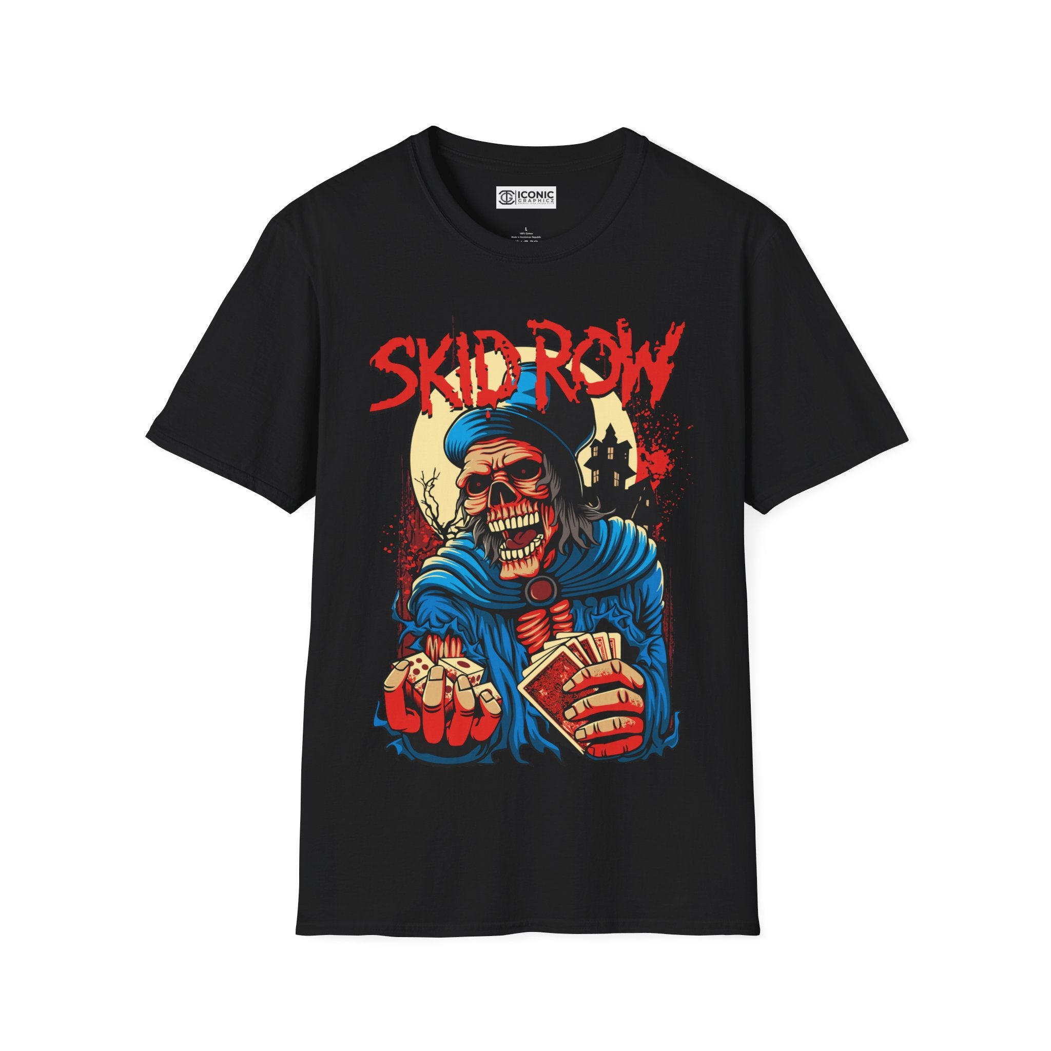 Skid Row Unisex Softstyle T-Shirt - IGZ Clothing 