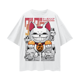 Turbo Granny Dandadan Streetwear Loose Drop Shoulder T-Shirt