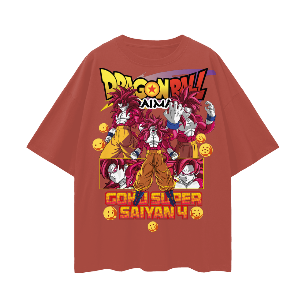 Goku Dragon ball Daima Oversize Deep Drop Shoulder Tee