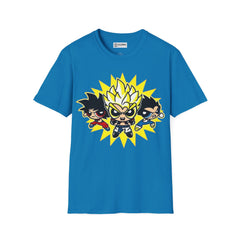 Goku and Vegeta Unisex Softstyle T-Shirt - IGZ Clothing 