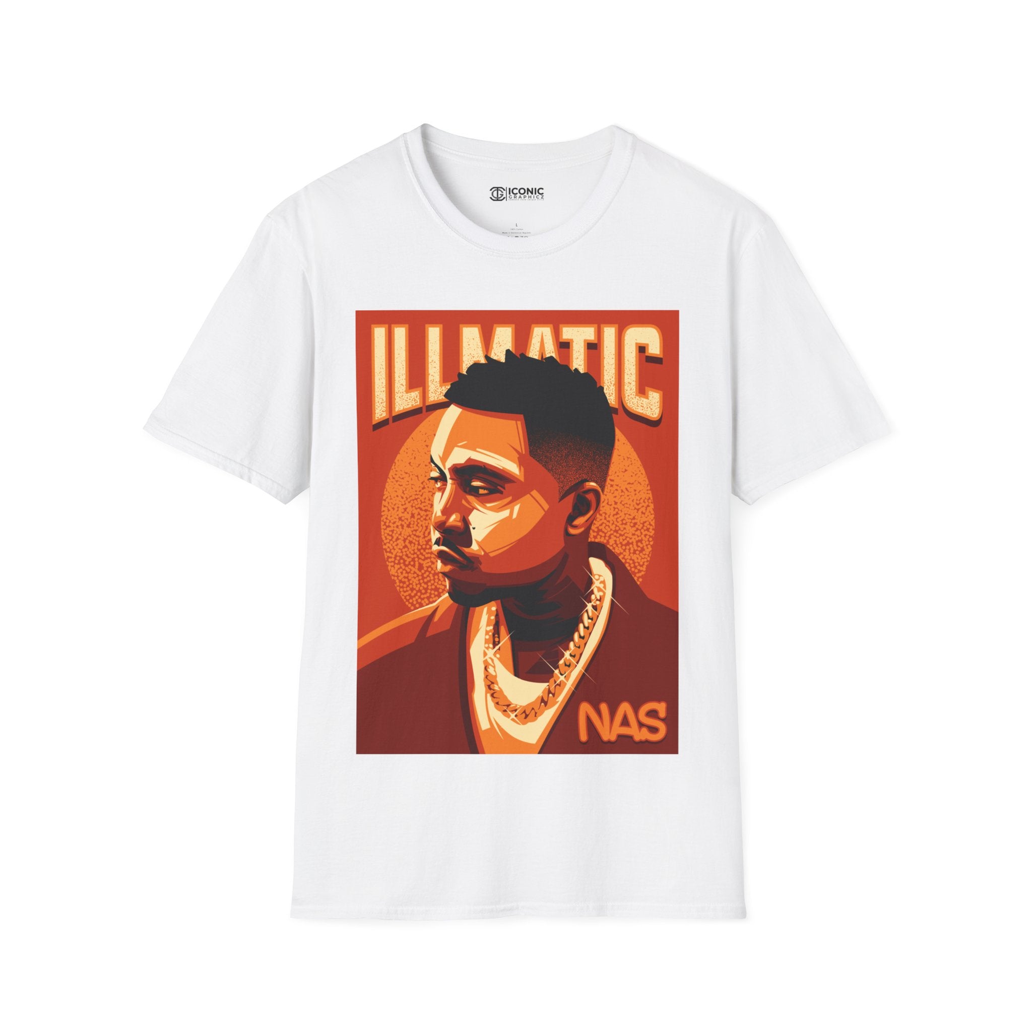 Nas Unisex Softstyle T-Shirt - IGZ Clothing 