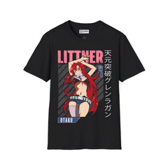 Gurren Lagann Yoko Unisex Softstyle T-Shirt - IGZ Clothing 