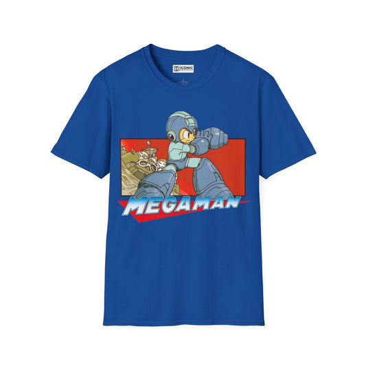 Megaman Unisex Softstyle T-Shirt - IGZ Clothing 