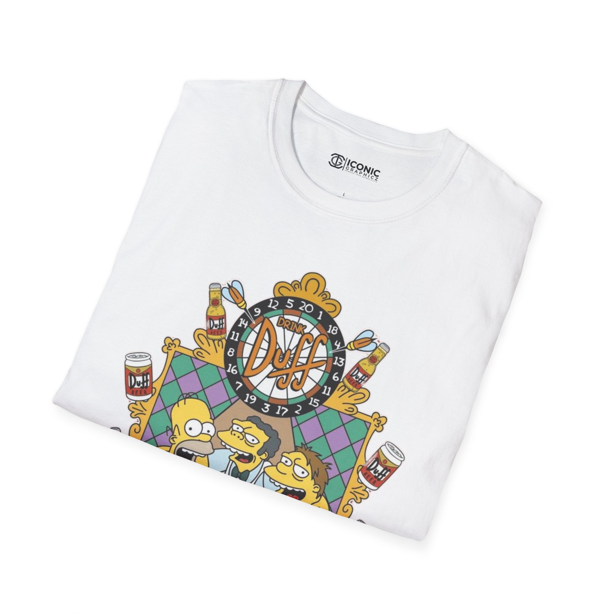 Simpsons Unisex Softstyle T-Shirt - IGZ Clothing 