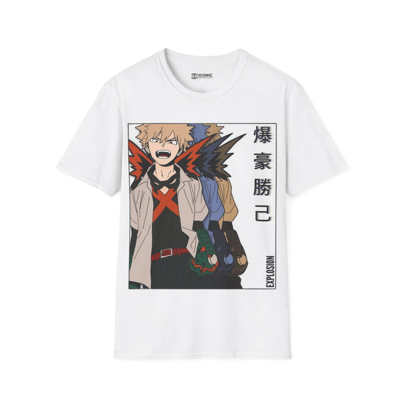 Bakugo Unisex Softstyle T-Shirt - IGZ Clothing 