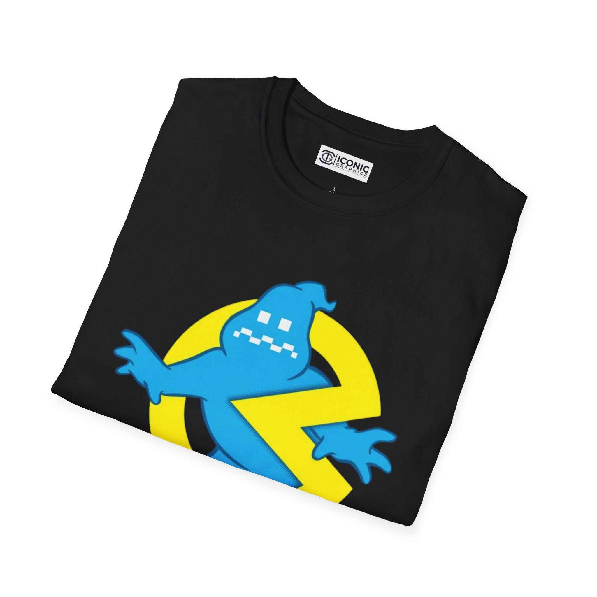 Pac Man Unisex Softstyle T-Shirt - IGZ Clothing 