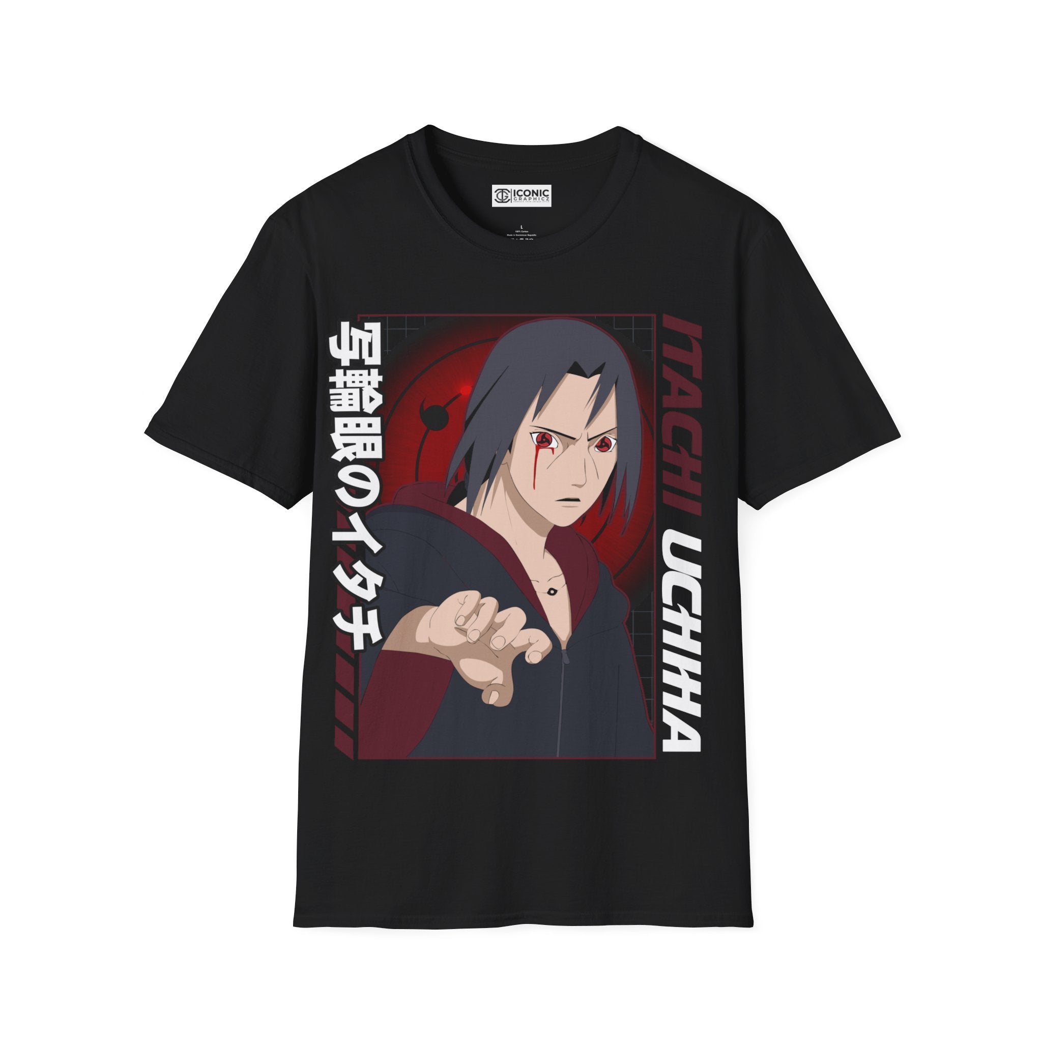 Itachi Uchiha Unisex Softstyle T-Shirt - IGZ Clothing 