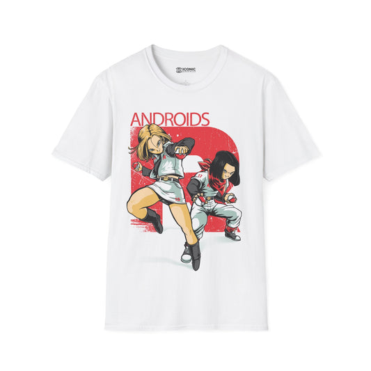 Android 17 &18 Unisex Softstyle T-Shirt - IGZ Clothing 