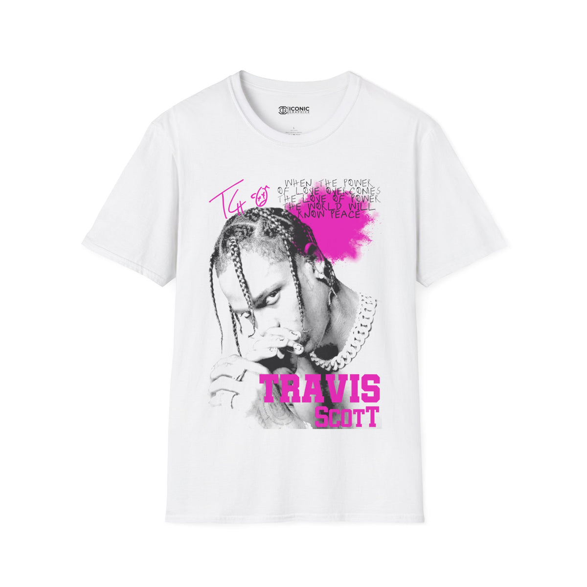 Travis Scott Unisex Softstyle T-Shirt - IGZ Clothing 