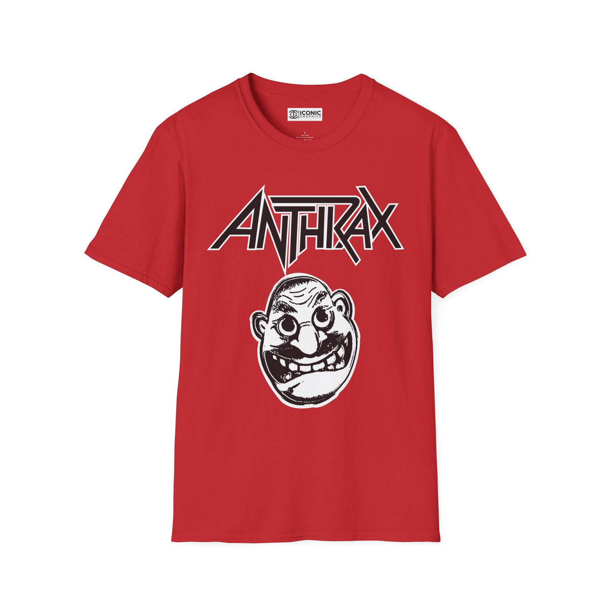 Anthrax Unisex Softstyle T-Shirt - IGZ Clothing 