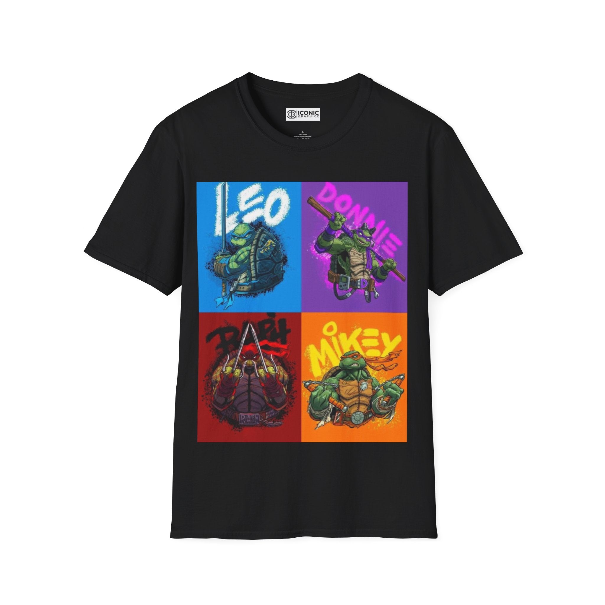 TMNT Unisex Softstyle T-Shirt - IGZ Clothing 