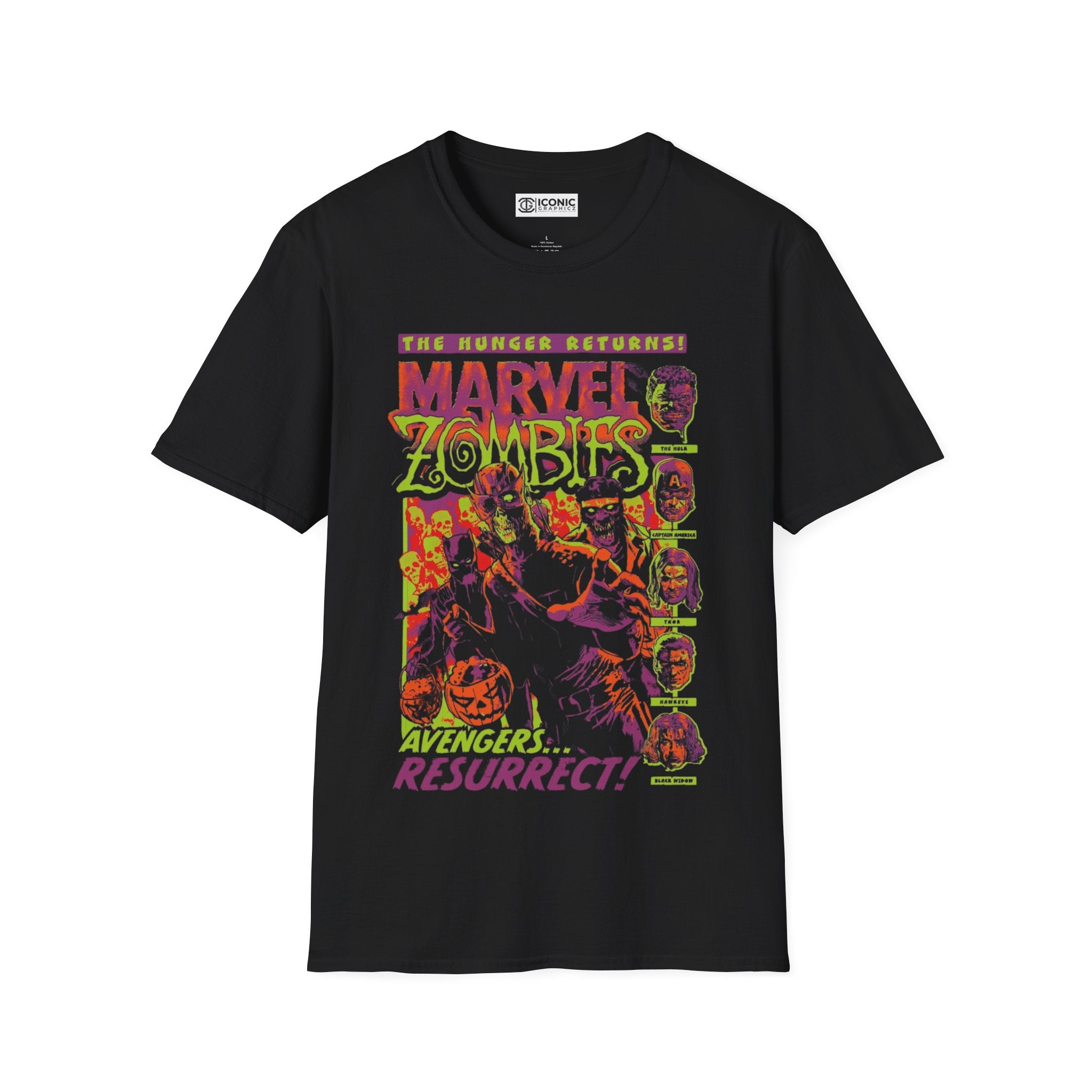 Marvel Zombies Unisex Softstyle T-Shirt