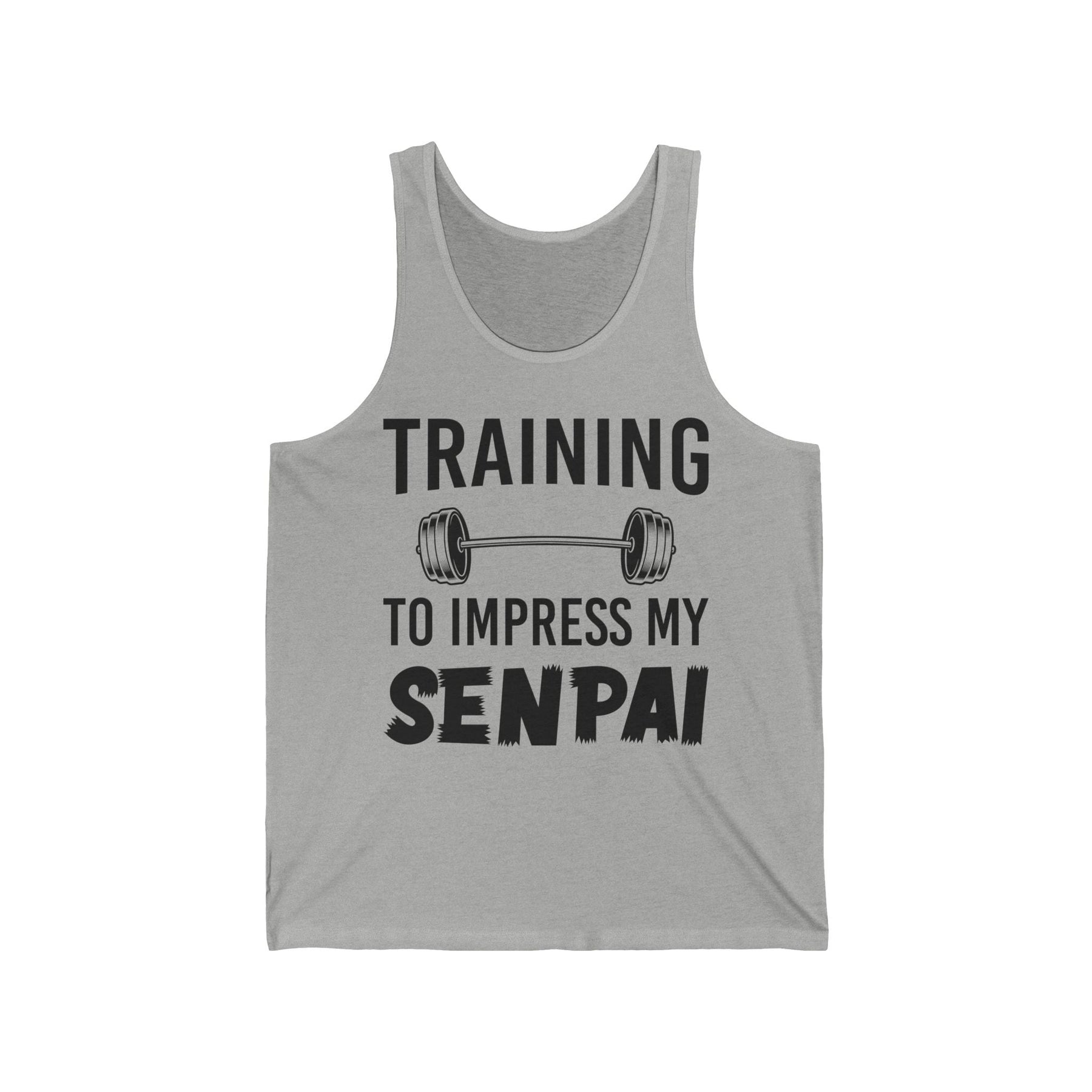 Anime fitness Unisex Jersey Tank Printify