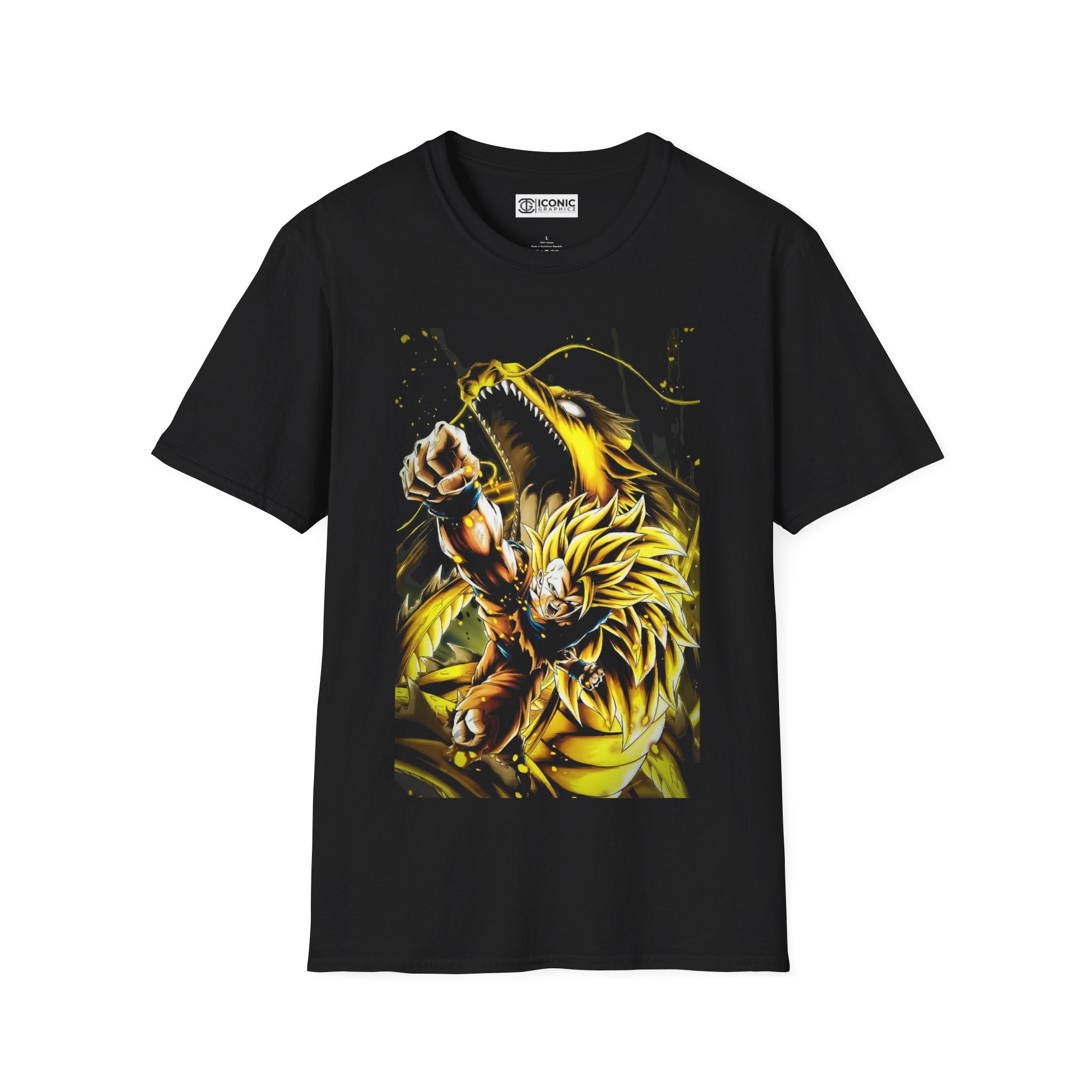 Goku Super Saiyan 3 Unisex Softstyle T-Shirt - IGZ Clothing 