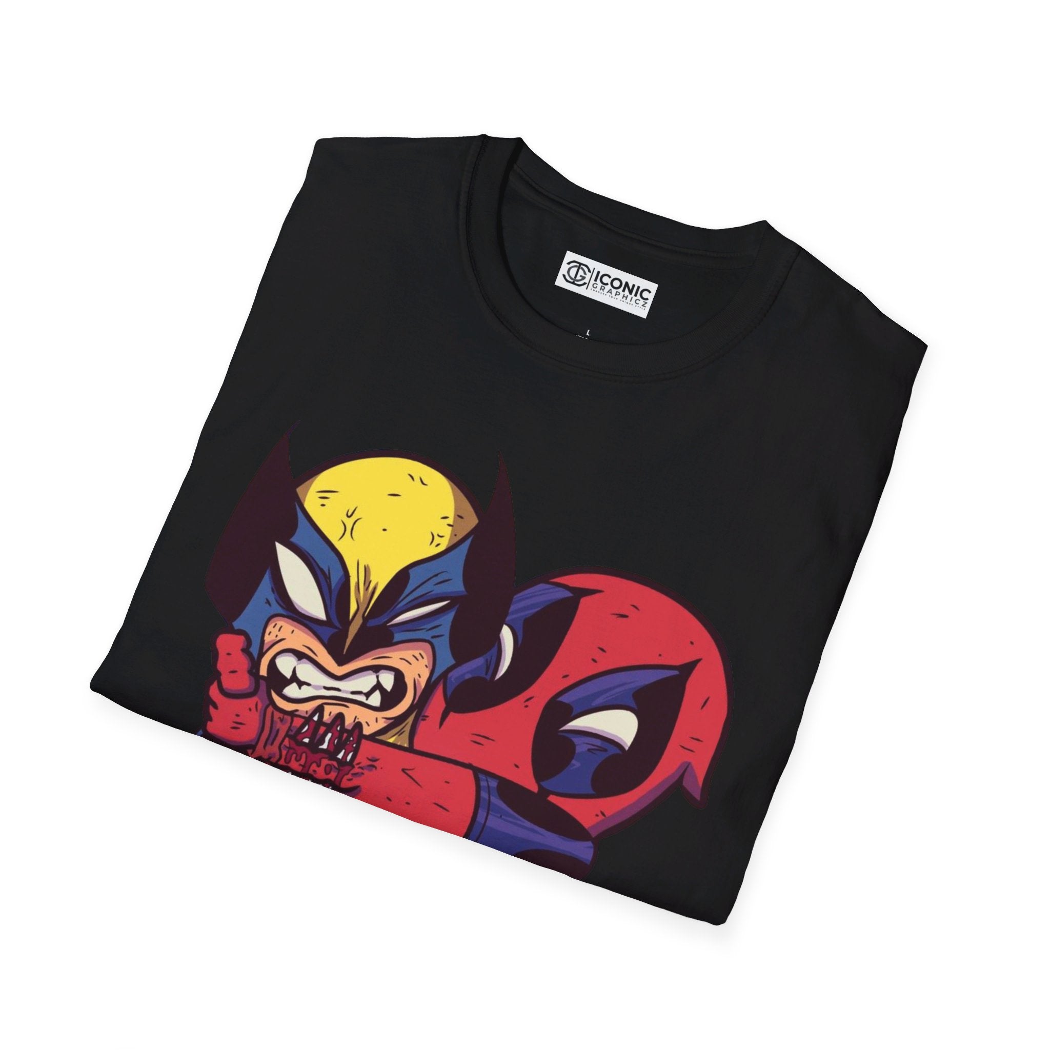 Deadpool and Wolverine Unisex Softstyle T-Shirt - IGZ Clothing 