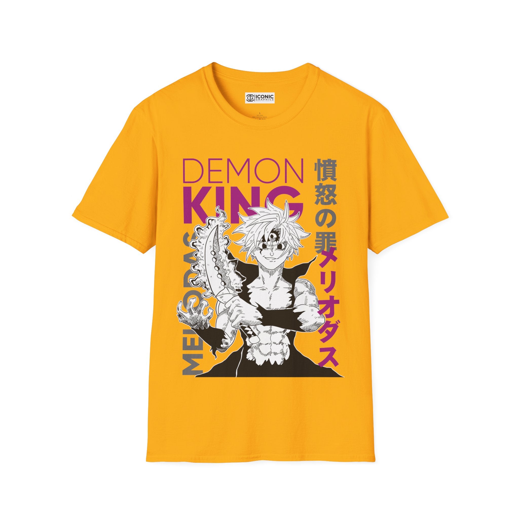 Meliodas Unisex Softstyle T-Shirt - IGZ Clothing 