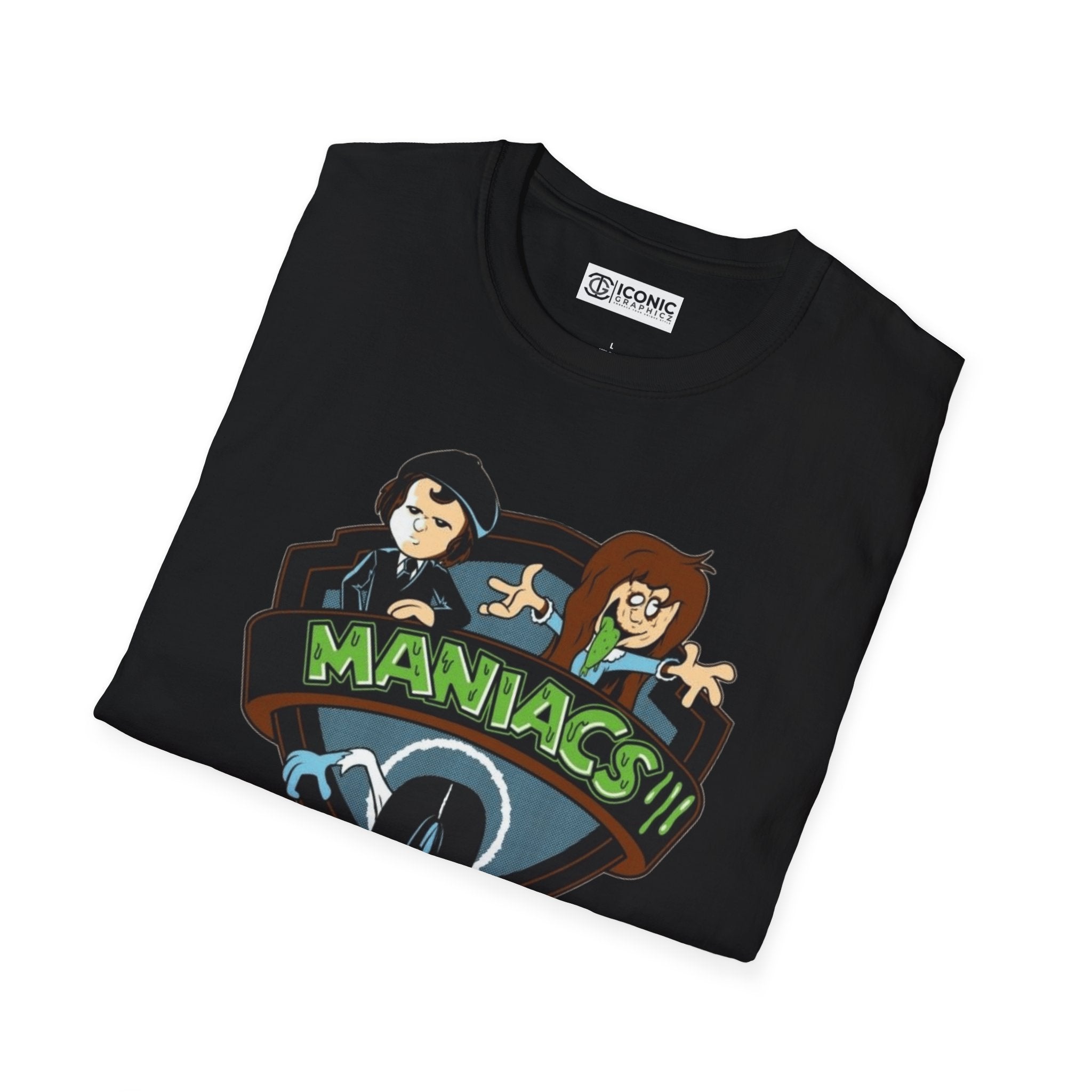 Maniacs Unisex Softstyle T-Shirt - IGZ Clothing 