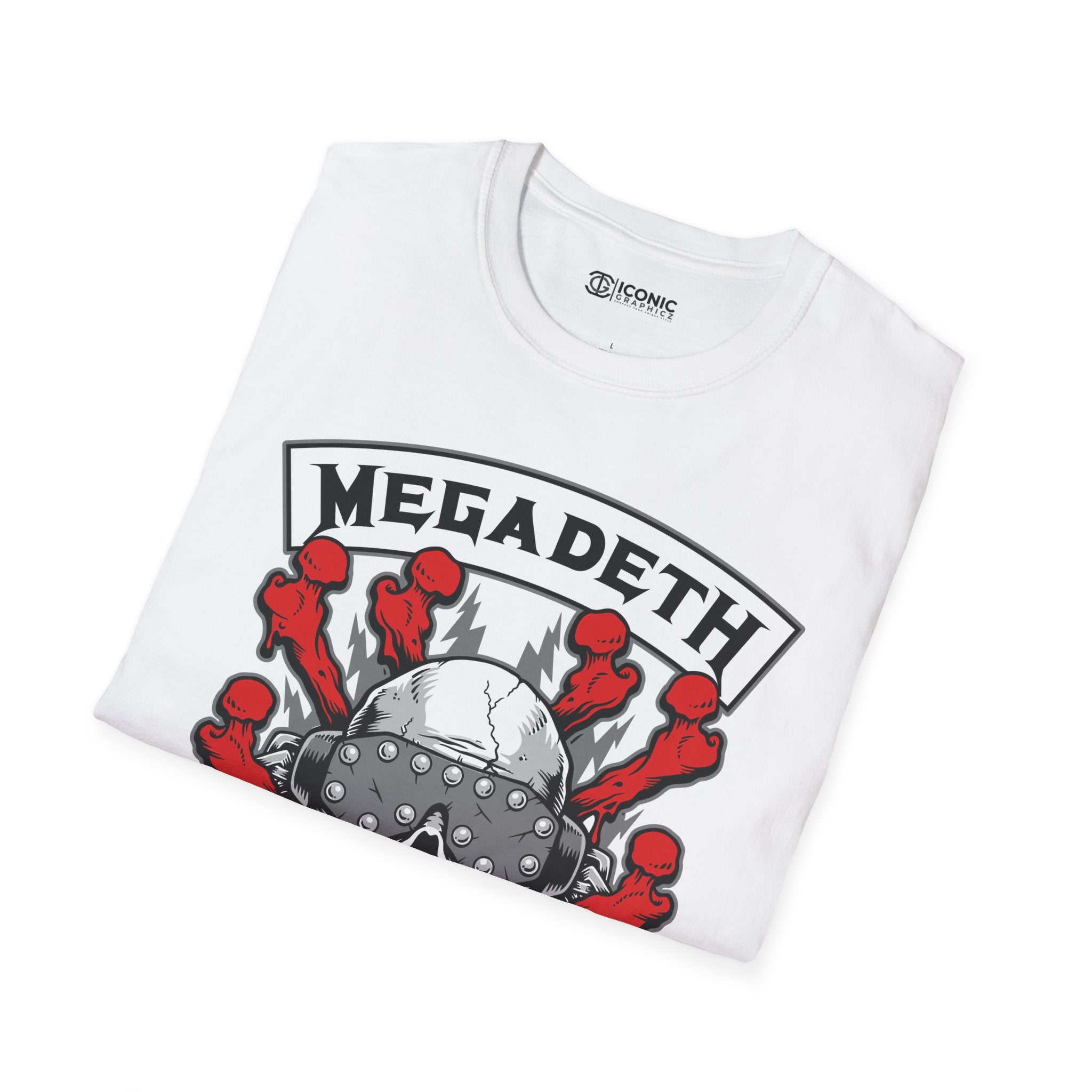 Megadeth Unisex Softstyle T-Shirt - IGZ Clothing 