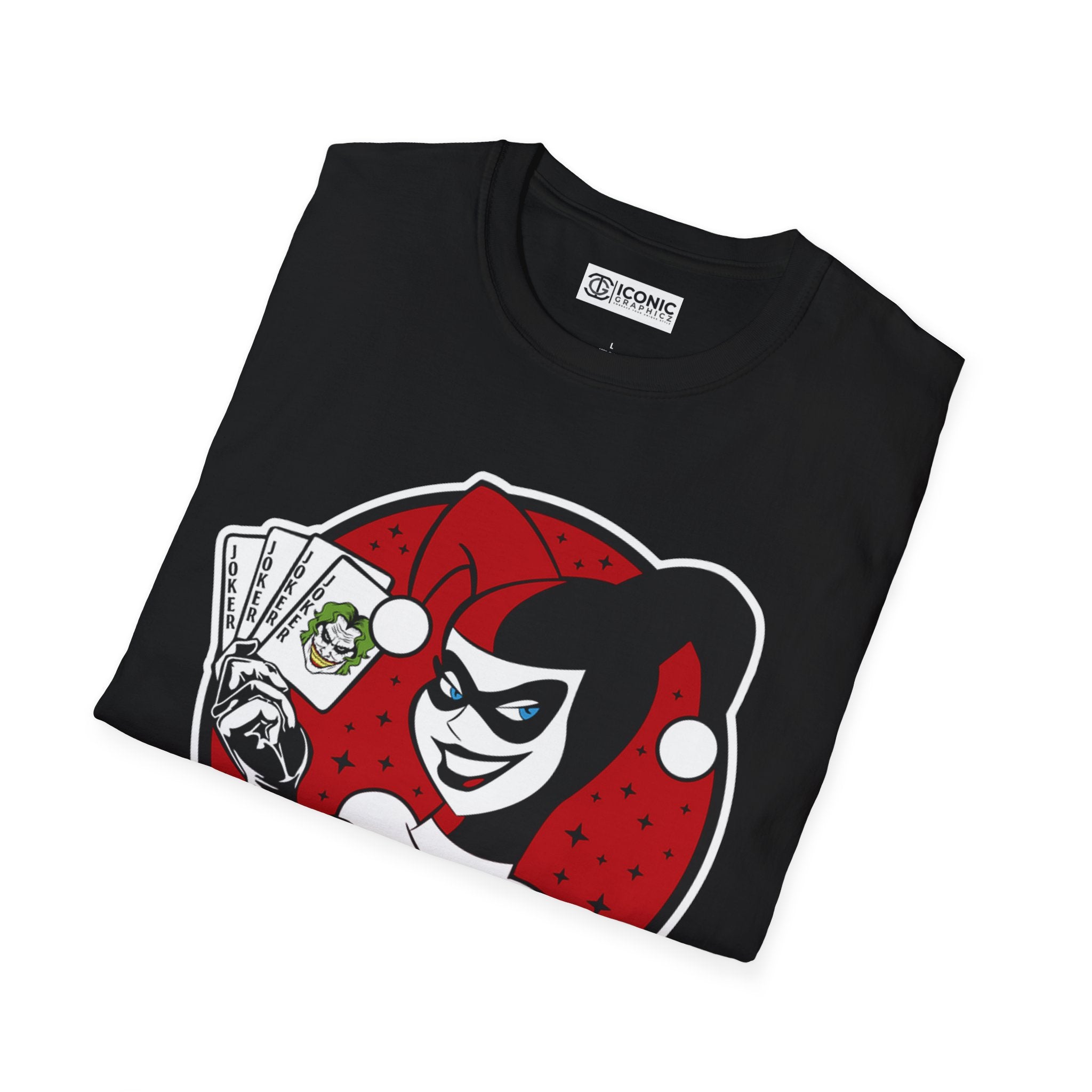 Harley Quinn Unisex Softstyle T-Shirt - IGZ Clothing 