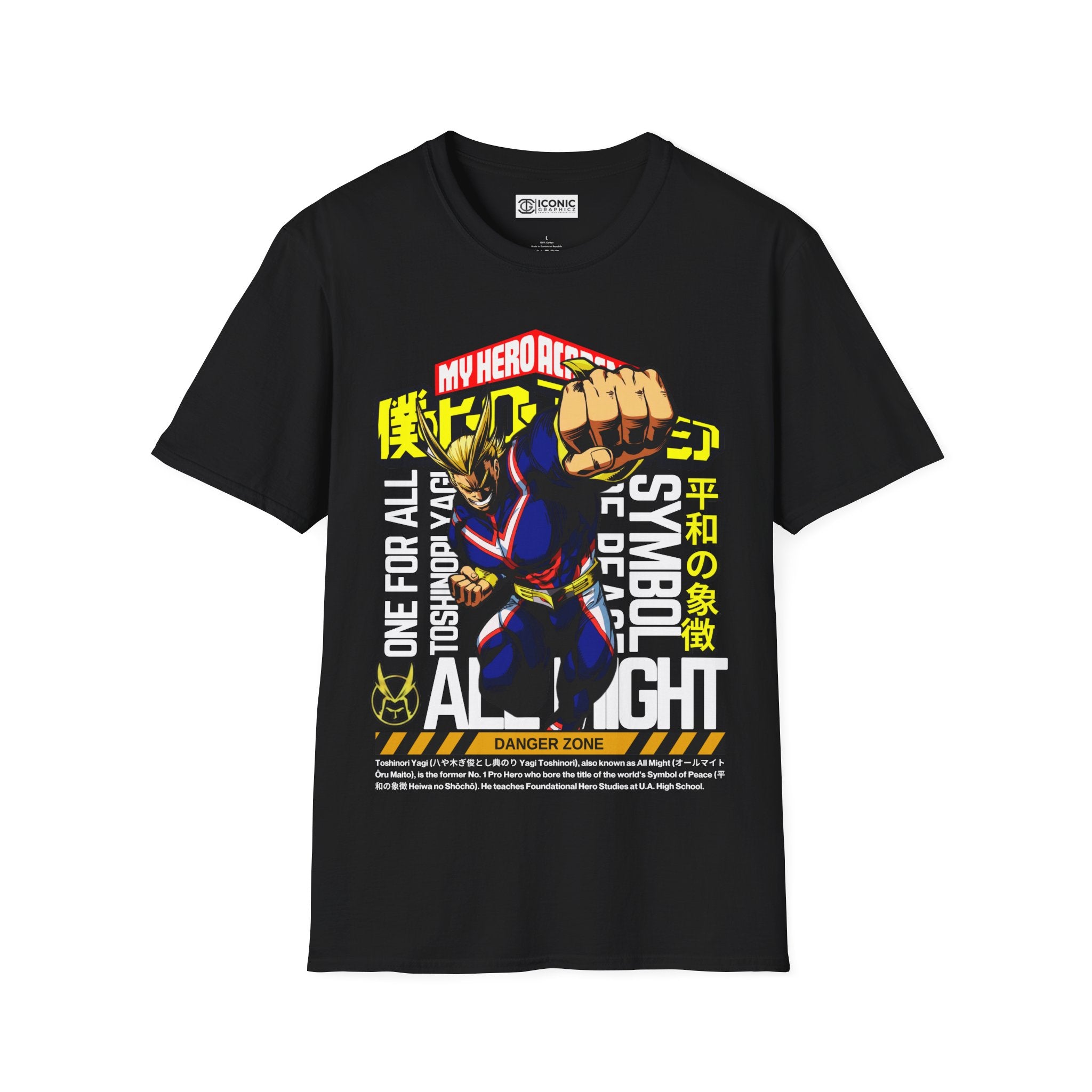 All Might My hero academia T-Shirt