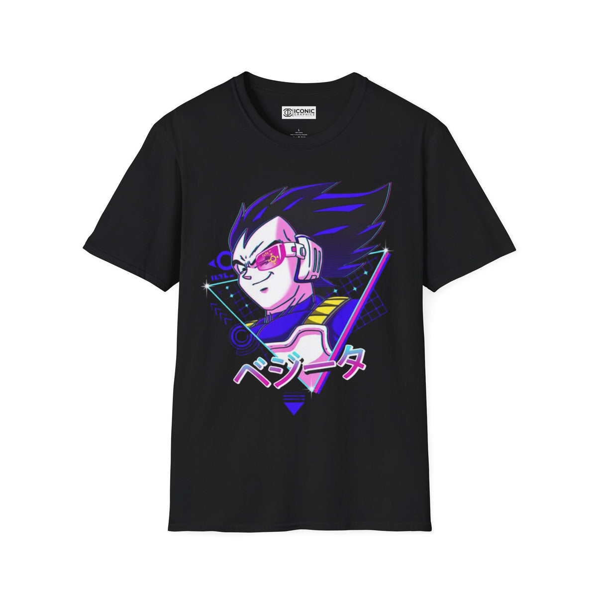 Vegeta Unisex Softstyle T-Shirt - IGZ Clothing 