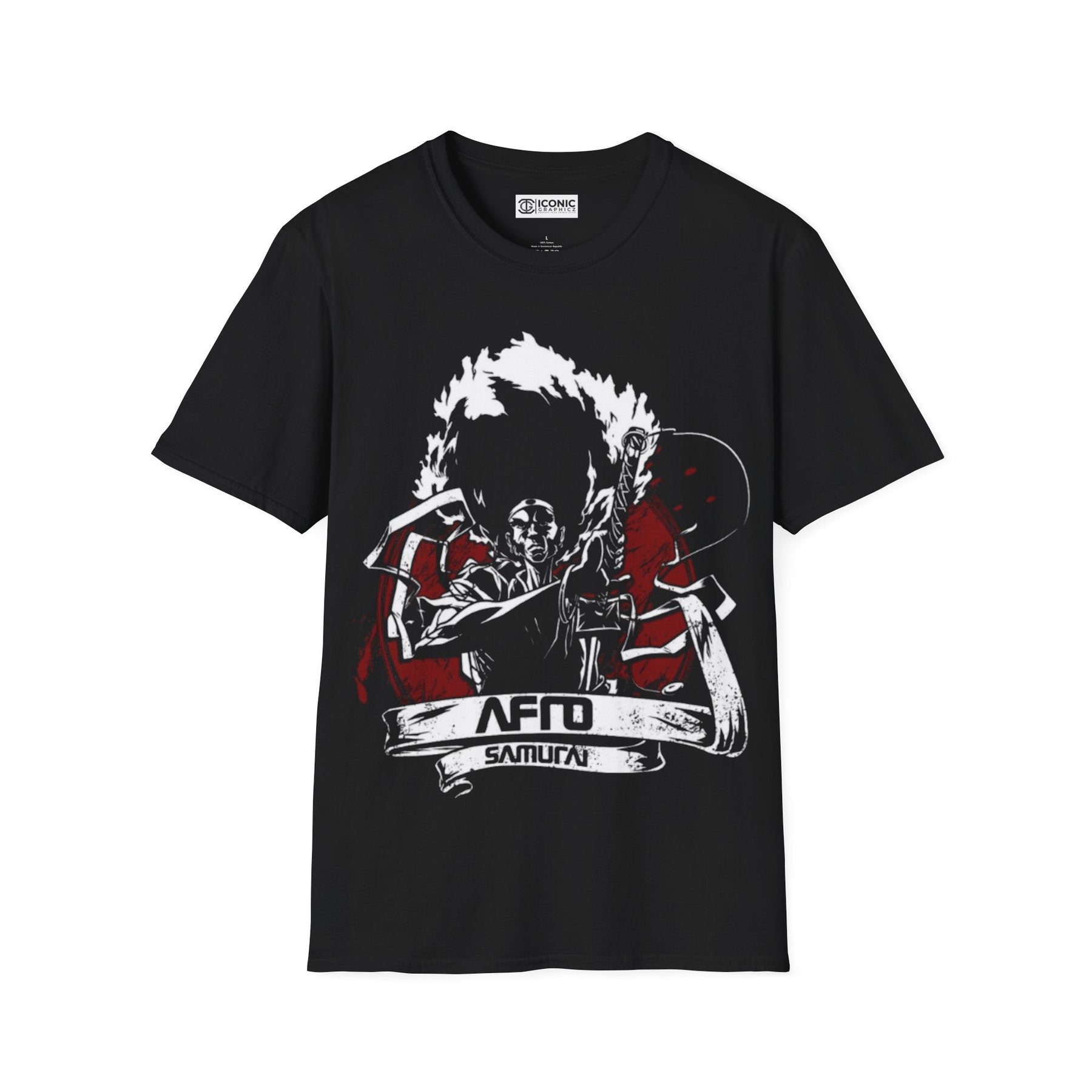 Afro Samurai T-Shirt Printify