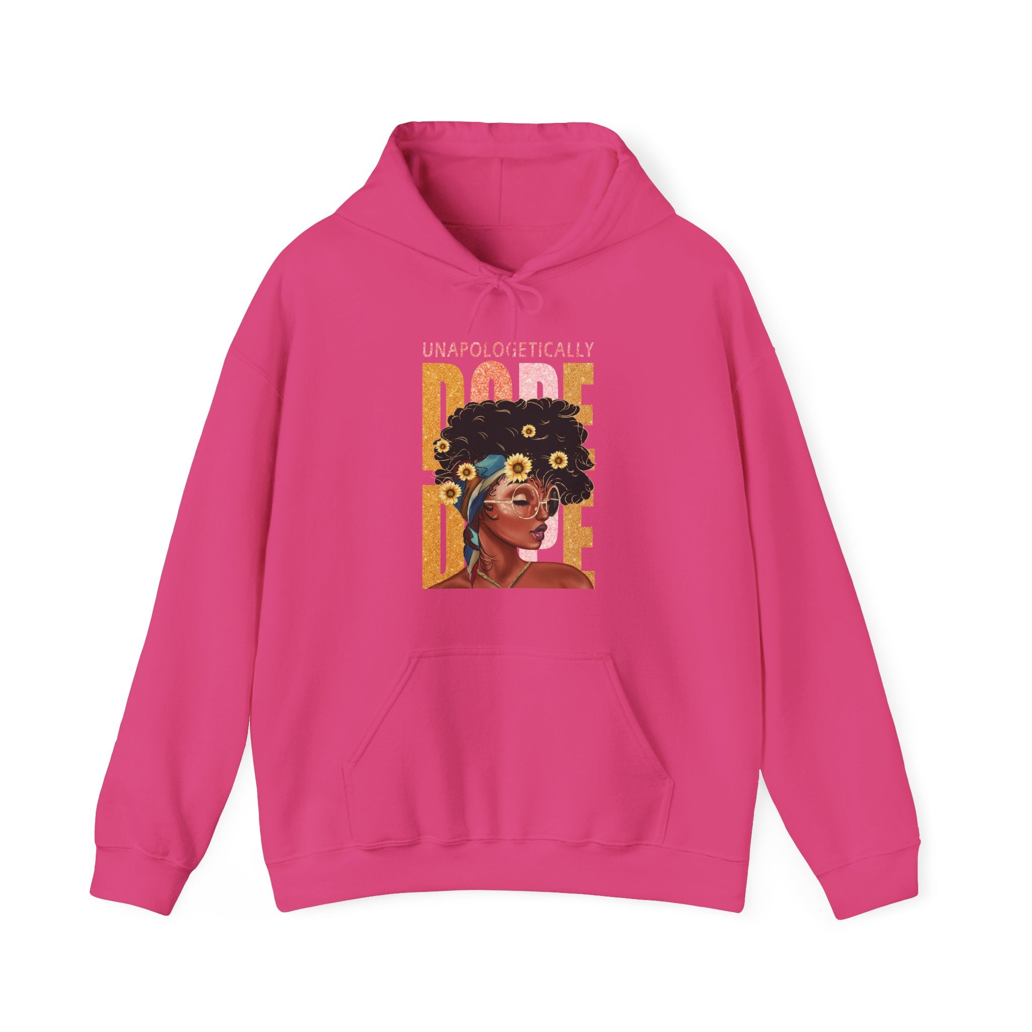 Black girl magic Unisex Heavy Blend™ Hooded Sweatshirt