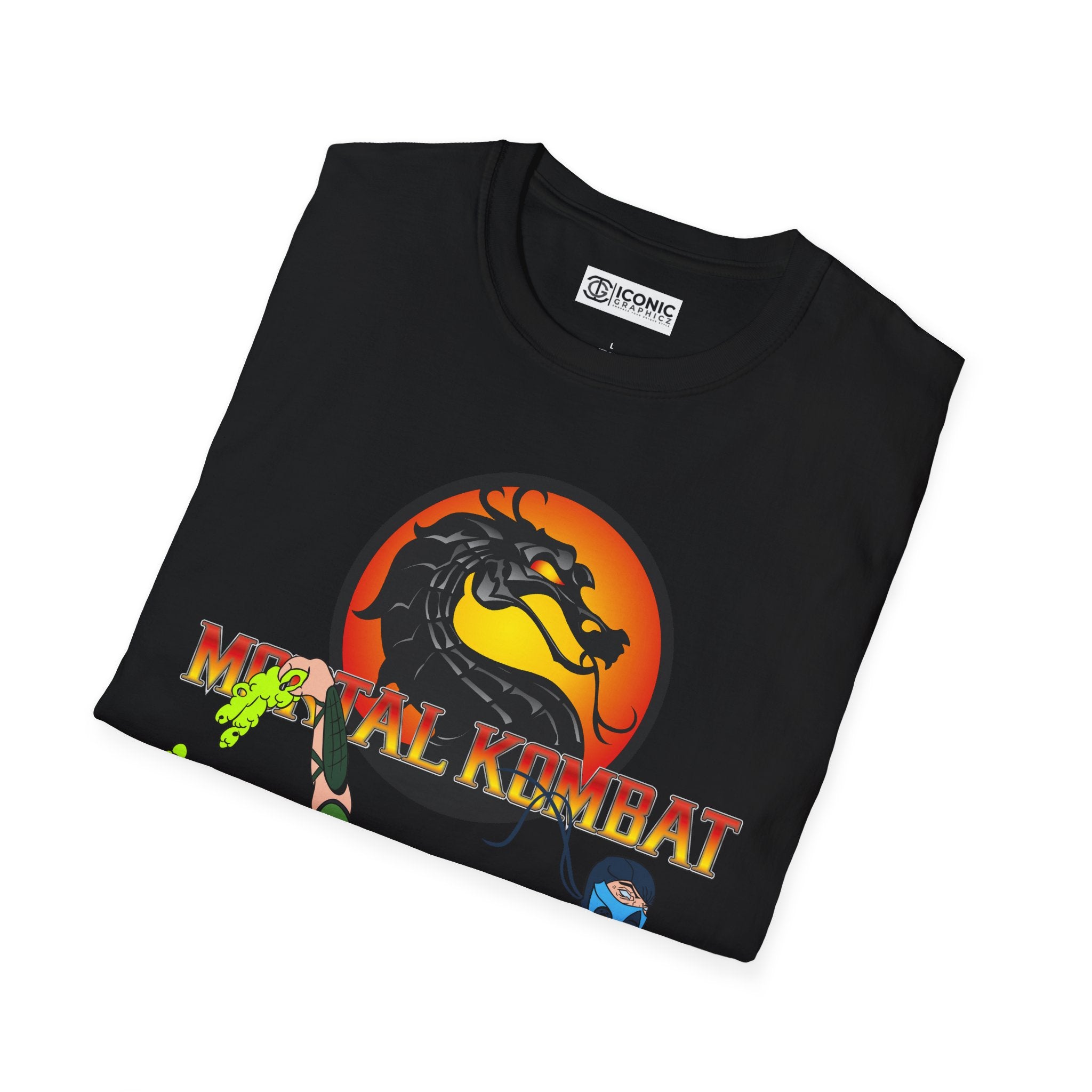 Mortal Kombat Unisex Softstyle T-Shirt - IGZ Clothing 