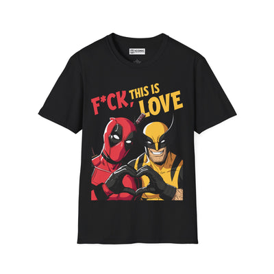 Deadpool and Wolverine Unisex Softstyle T-Shirt