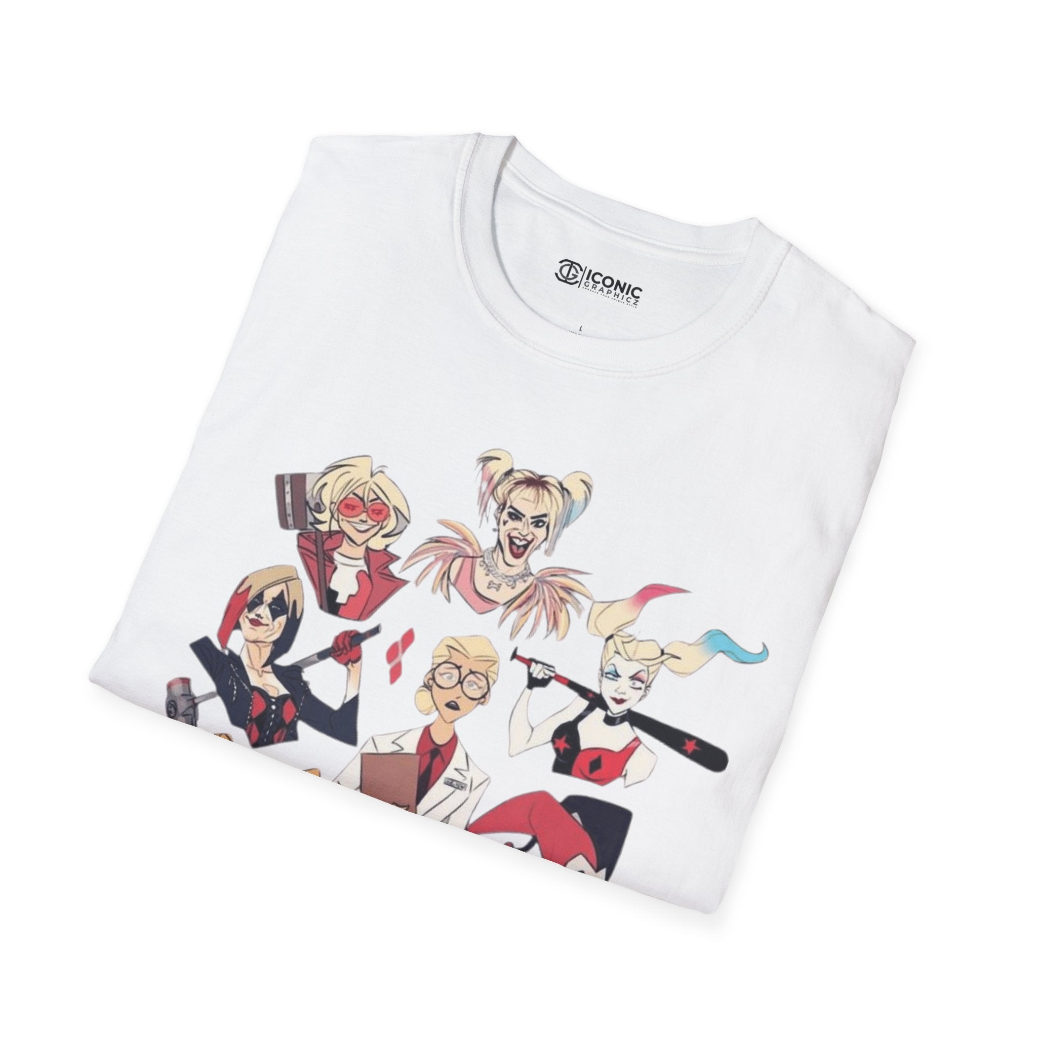 Harley Quinn Unisex Softstyle T-Shirt - IGZ Clothing 