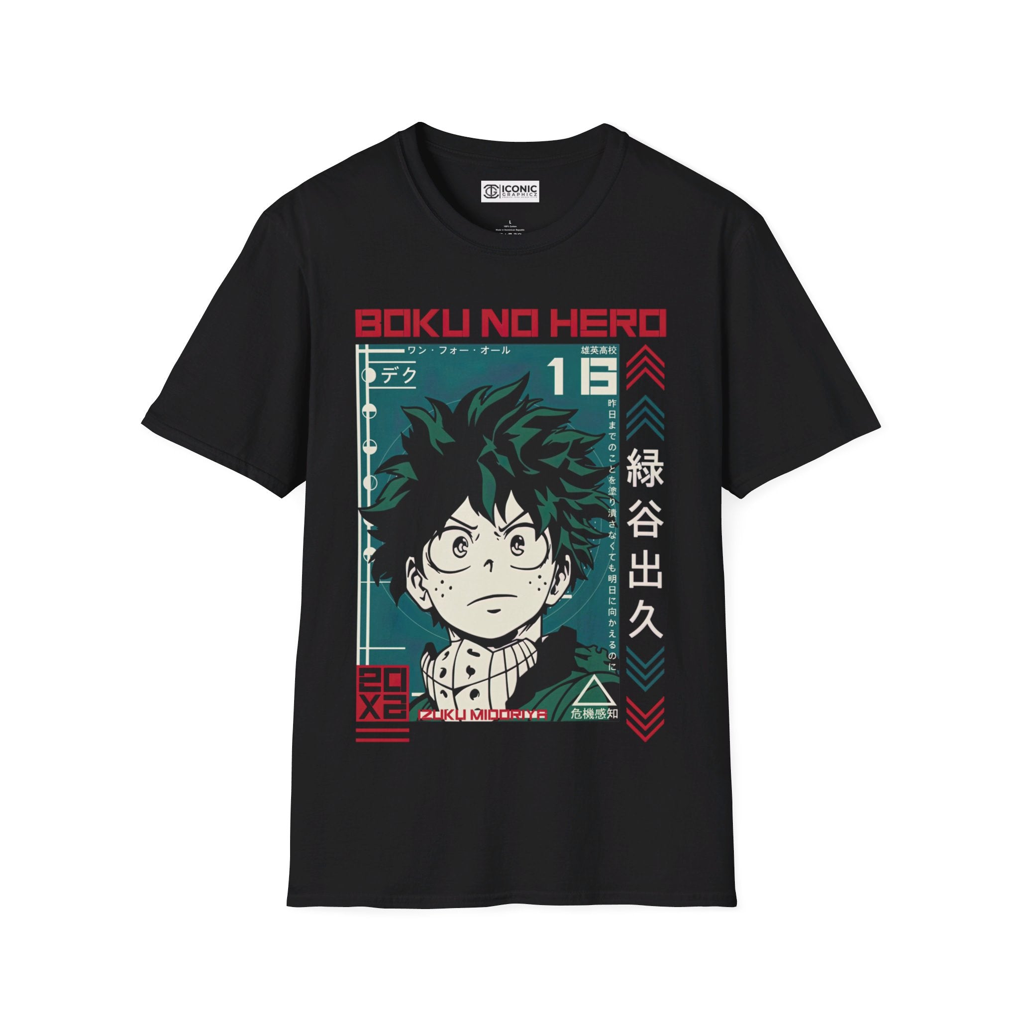 Deku Unisex Softstyle T-Shirt - IGZ Clothing 