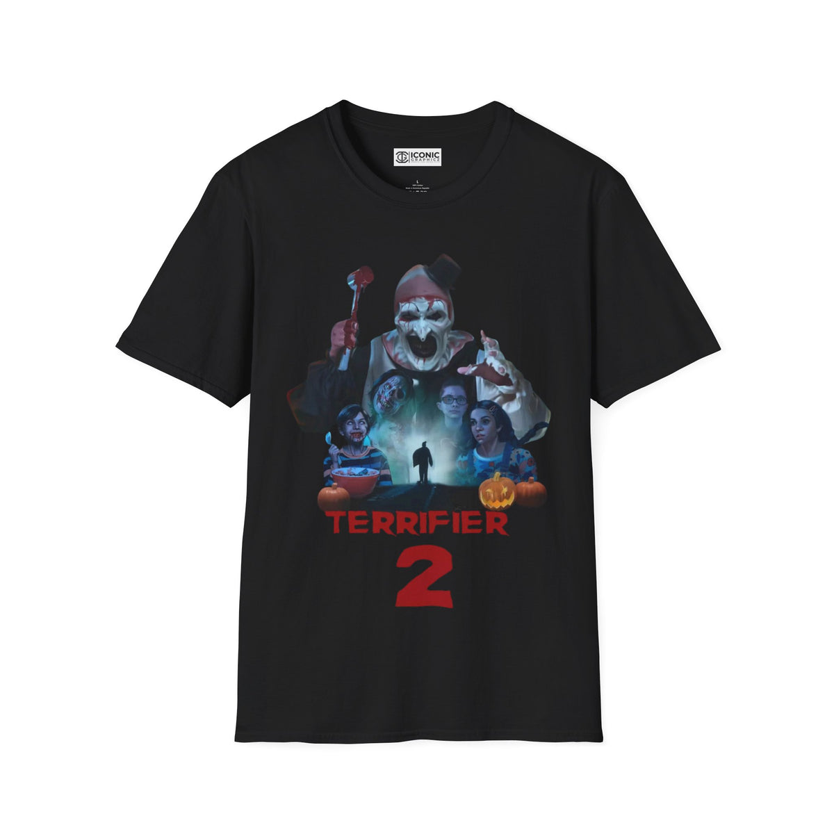 Terrifier Unisex Softstyle T-Shirt - IGZ Clothing 