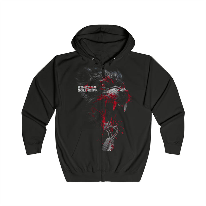 Dog Soldiers Unisex Full Zip Hoodie
