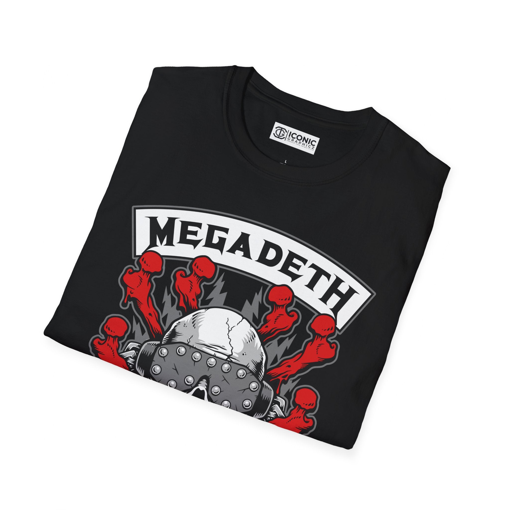 Megadeth Unisex Softstyle T-Shirt - IGZ Clothing 