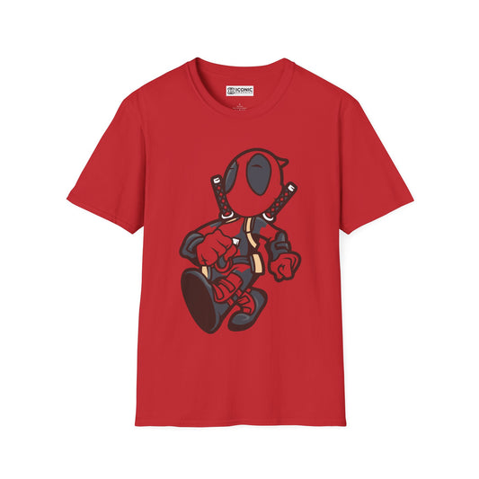 Deadpool Unisex Softstyle T-Shirt - IGZ Clothing 