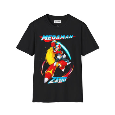 Megaman Zero Unisex Softstyle T-Shirt - IGZ Clothing 