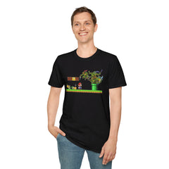 TMNT and Mario Unisex Softstyle T-Shirt - IGZ Clothing 