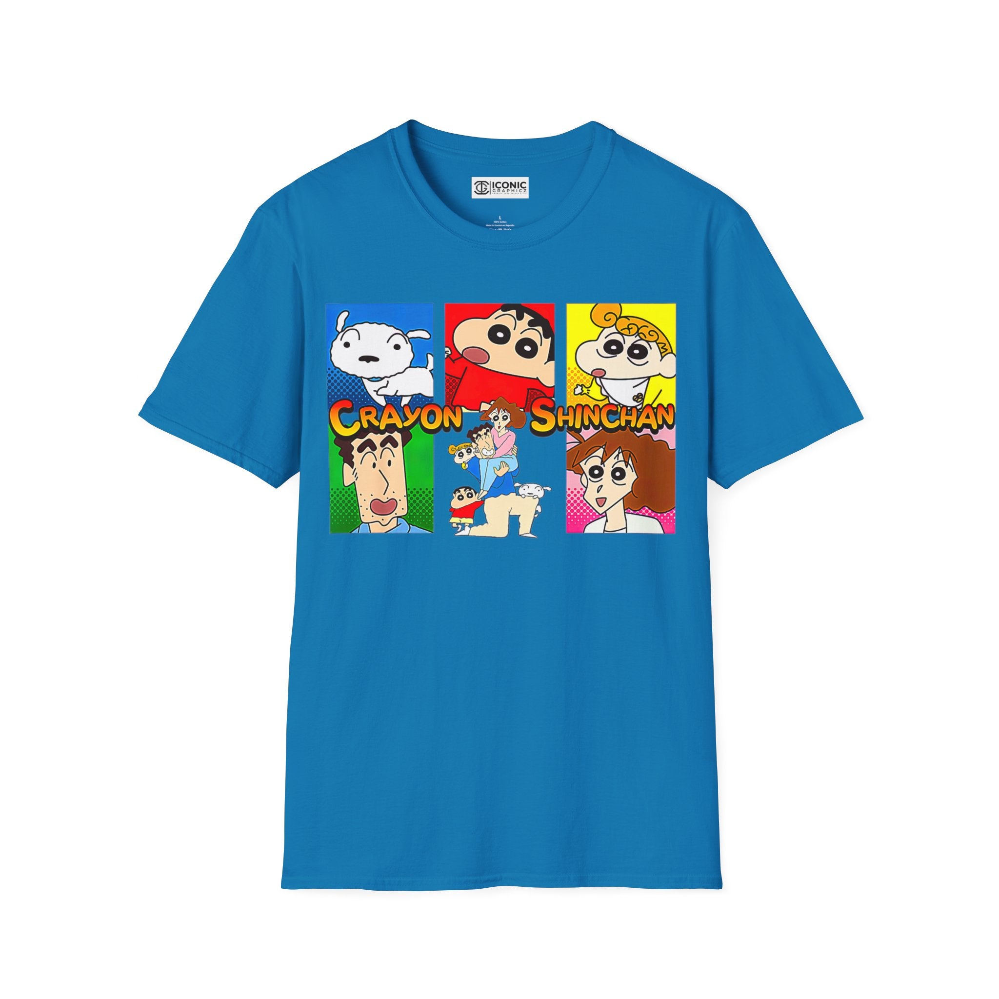 Shinchan Unisex Softstyle T-Shirt - IGZ Clothing 