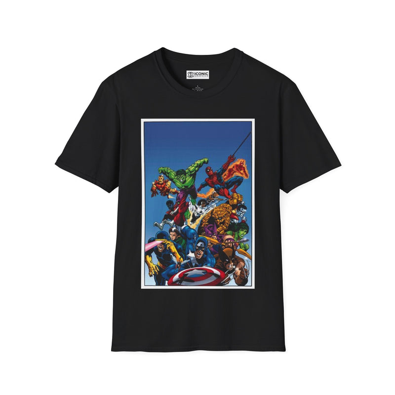 Avengers Unisex Softstyle T-Shirt - IGZ Clothing 