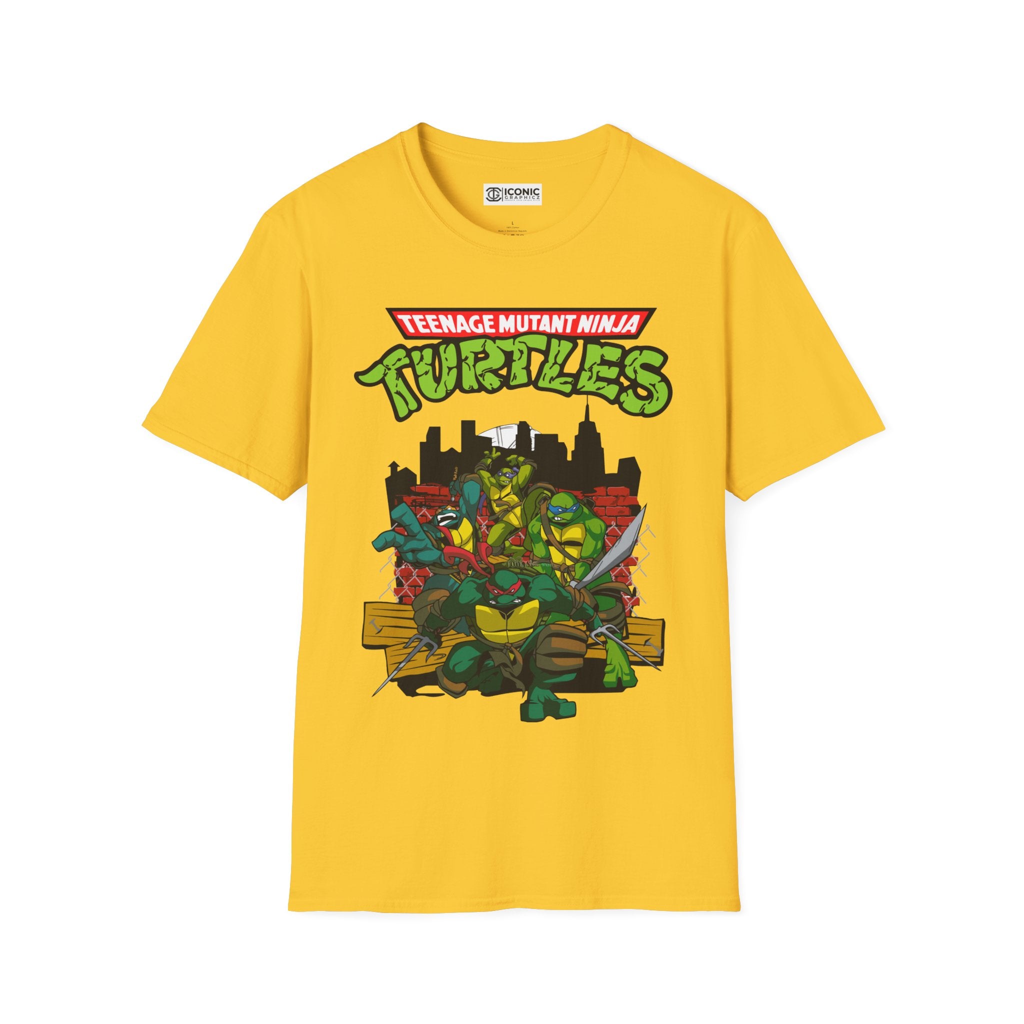 TMNT Unisex Softstyle T-Shirt - IGZ Clothing 